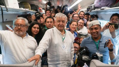 El Presidente defendió el arranque de operaciones del Tren Maya
