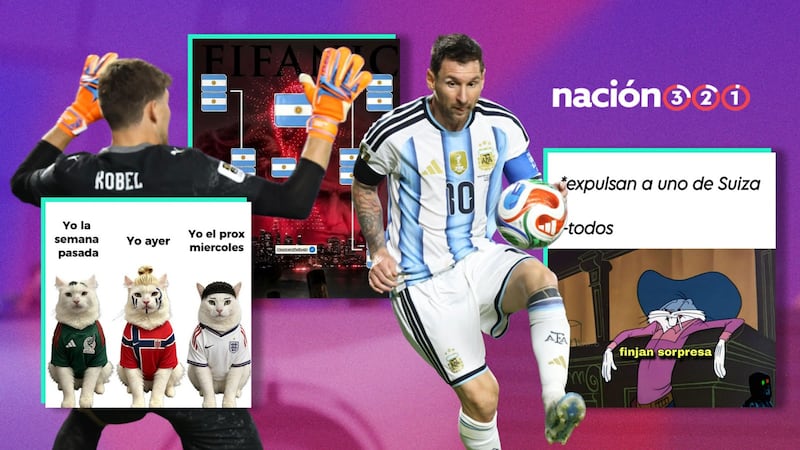 Internautas cuestionan con memes el avance de Argentina a semifinales en medio de polémicas