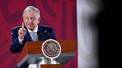 El presidente pidió a los manifestantes que se porten bien o si no... los acusará con su mamá