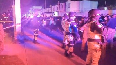 Al lugar llegaron alimentos de las policías municipal y estatal, así como miembros de la Guardia Nacional