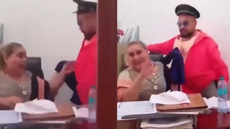 VIDEO: Regidora del PVEM celebra cumpleaños con ‘striptease’ en su oficina