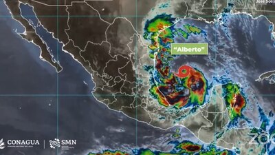 El SMN descartó que se convierta en huracán, pero prevé que impacte esta tarde