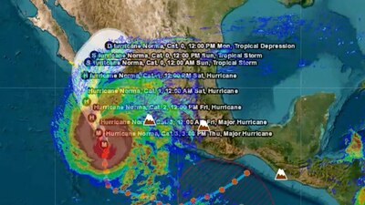 Se espera que con el pasar de los días se convierta en depresión tropical