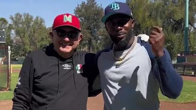 El Presidente es fanático del beisbol
