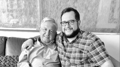 El presidente se estrenó como abuelo gracias a su hijo mayor, José Ramón López Beltrán