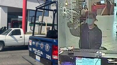 Los responsables se dieron a la fuga pero lograron localizar el auto en el que iban