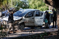 Atacan a mando policiaco de Culiacán; el hombre quedó herido tras volcadura