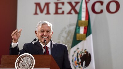 AMLO vivirá en Palacio Nacional, donde actualmente despacha