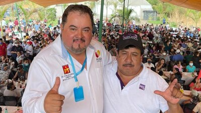 El candidato a diputado local en Morelos denunció que dos sujetos dispararon a su camioneta en la madrugada de este jueves.