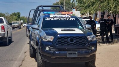 Elementos de seguridad realizan un operativo en la zona sureste de Culiacán