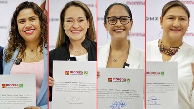 Las candidatas morenistas están listas para ir por las alcaldías locales