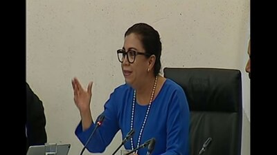 Norma Leticia Campos Aragón compareció ante la Comisión de Energía de la Cámara Alta