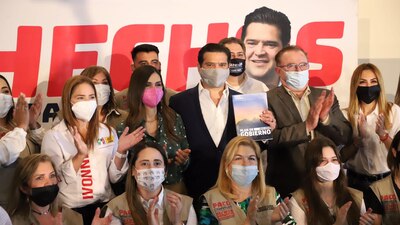 El candidato a alcalde de Monterrey anunció que trabajará en la generación de empleos y otorgación de créditos a emprendedores