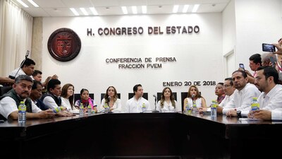 Los Verdes renunciaron a su bancada y su militancia por considerar que el partido quiere imponer un candidato