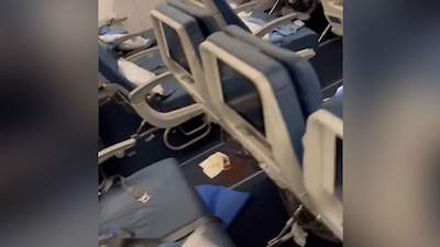 Quedó embarrado después del incidente