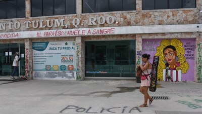 Protestas por el asesinato de Victoria.