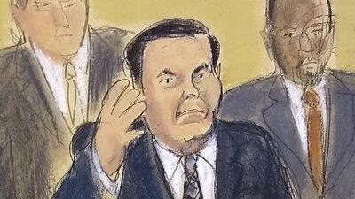 Este miércoles fue el segundo día del juicio de Joaquín Guzmán Loera