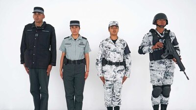 Así se verá la Guardia Nacional
