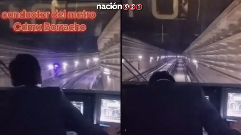 VIDEO: Captan a conductor del Metro en presunto estado de ebriedad; ya se investiga