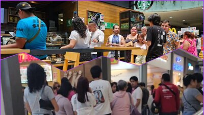 Luego de votar los electores fueron a aprovechar sus promociones