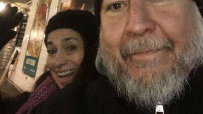 El diputado usó su cuenta de Twitter para informar que andaba en Nueva York