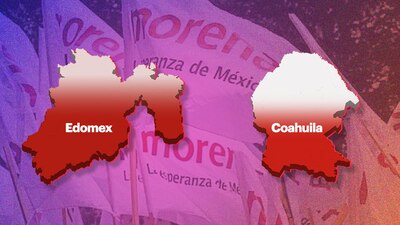 Morena encabeza las preferencias en Edomex y Coahuila