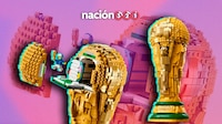 LEGO y FIFA lanzan réplica a tamaño real del trofeo de la Copa del Mundo 2026