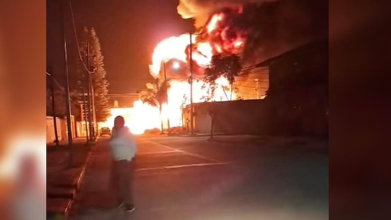 Autoridades aclaran que explosión en Villagrán fue en un depósito clandestino de huachicol