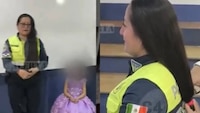VIDEO: Mujer policía de la CDMX dona su cabello en apoyo a una niña con cáncer