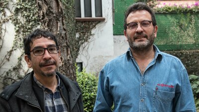 Fabrizio Mejía y Antonio Helguera hicieron mancuerna para publicar un libro sobre la historia electoral
