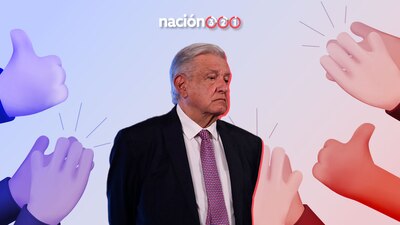 El mes pasado, registró 54% de la aprobación y en un mes, subió 6 puntos