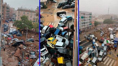 Estas son las imágenes del desastre en el este de España
