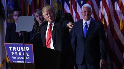 El magnate prometió sanar las heridas de los estadounidenses