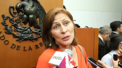 Tatiana Clouthier respondió a los cuestionamientos de un reportero crítico de la 4T