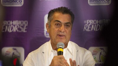 El candidato independiente habló sobre su proyecto de gobierno en Monterrey, Nuevo León