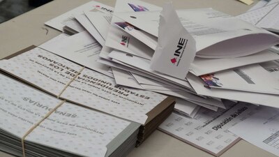 Así llegaron los paquetes electorales de los residentes en el extranjero y estos fueron los resultados.