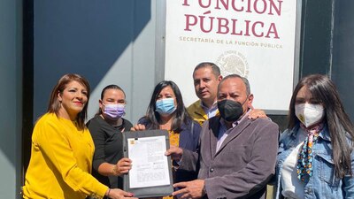 La queja se presentó ante la Secretaría de la Función Pública, incluye a varios funcionarios