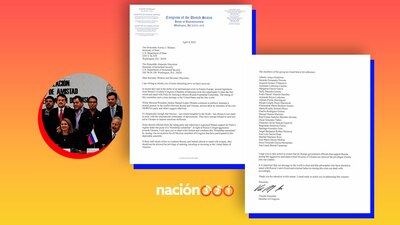 Esta es la carta que mandó un legislador de EU contra los diputados mexicanos