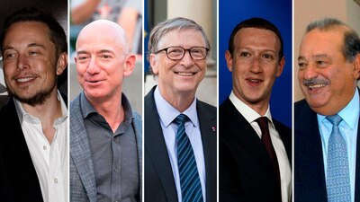 De acuerdo con el Índice de Multimillonarios de Bloomberg ellos son los 30 que encabezan la lista
