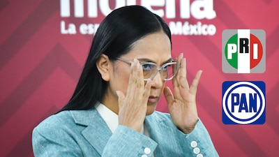 “El huachicol fiscal nació con ellos”: Ariadna Montiel acusa al PRIAN sobre el contrabando de combustible