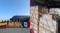 Comienza envío de ayuda humanitaria de México a Colombia para damnificados por terremoto de 7.4