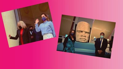 La esposa de Andrés Manuel López Obrador se ha caracterizado por usar atuendos sencillos pero favorecedores