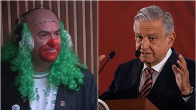 'Brozo' no se guardó nada para criticar a AMLO y a sus seguidores