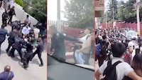 Investigan riña entre policías y estudiantes del Conalep en Huixquilucan; hubo detenidos y heridos