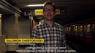 Salomón busca ser la carta fuerte del PRD en la búsqueda de la jefatura de gobierno