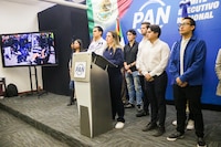 Marchas: PAN, rebasado por la derecha