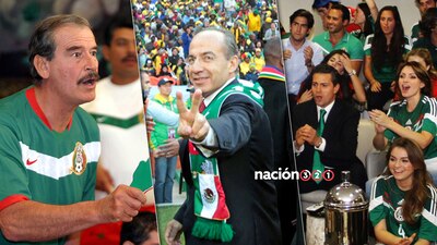 Los presidentes mexicanos han disfrutado también de la Copa Mundial de futbol.