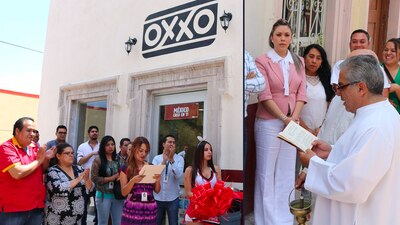 La primer tienda Oxxo que abrió en un pueblo de Zacatecas este martes