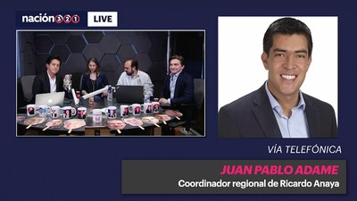 Juan Pablo Adame asegura que el candidato del Frente se preparó a fondo para el primer debate