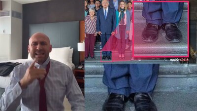 El periodista fue duro contra el presidente